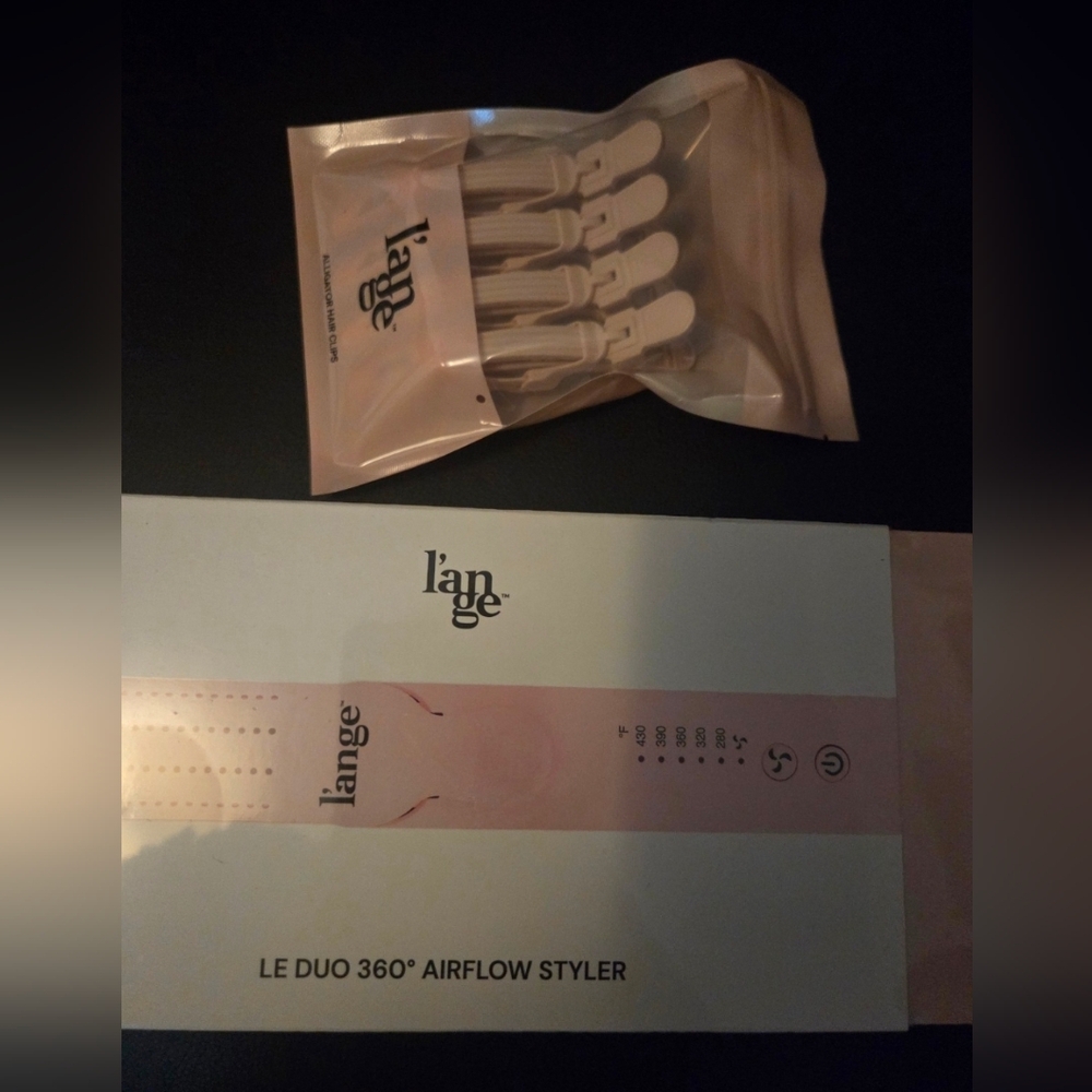 Lange Le Duo 360 Airflow Styler NEW SEALED WITH CLIPS